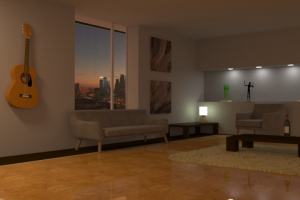 3д - дизайн комнаты