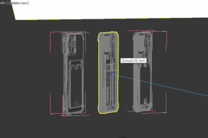 3д - визуализация - чехол для Iphone