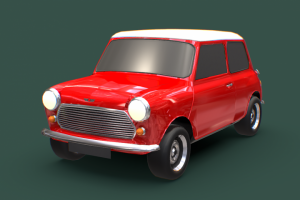 3д - визуализация - автомобиль