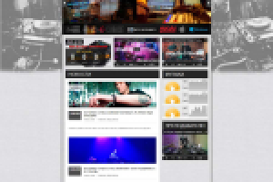 сайт школы диджеинга Wordpress