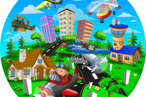 Коврик Самолеты