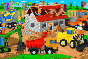 Коврик Стройка