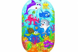 Детский коврик "Морские жители"