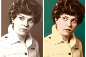 Из ч/б в цвет