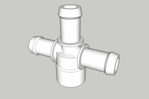 Разветвитель системы охлаждения автомобиля Volkswagen Sharan