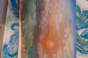 Закат над сенгелеем