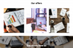 Лендинг (с переходами) для компании Digital-маркетинг.