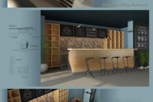 Дизайн-проект барной стойки 2018