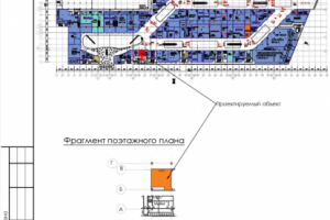 Альбом чертежей АР - РД торгового павильона в торговом центре
