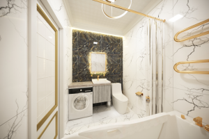 Санузел жилого дома