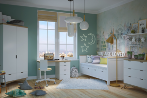 Мебель для детской в скандинавском стиле