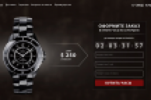Landing page "Часы"