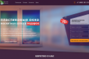Landing page "Окна"