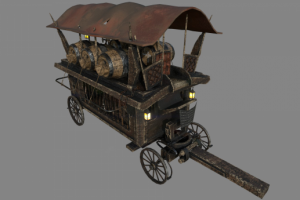 Witch hunters carriage (Work 2020)