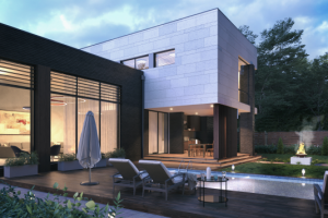 Визуализация дома для компании Forma Studio