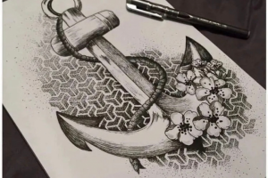 Эскиз Якорь