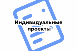 Индивидуальные проекты для студентов колледжа и школьников