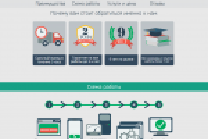 ПК сервис Landing