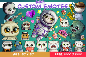 Смайлы для Twitch