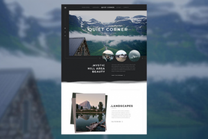 Quiet Corner сайт галерея