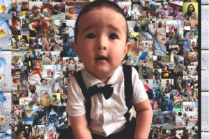 Фотомазаика на юбилей