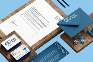 Фирменный стиль для фармацевтической компании