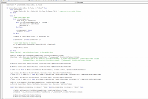 Макрос обработки фильтра