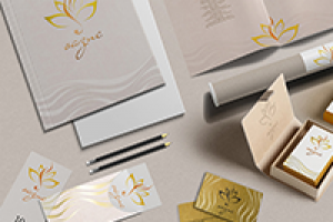 Фирменный стиль для спа-салона Оазис