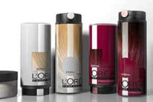 Упаковка для серии средств по уходу за волосами Loreal