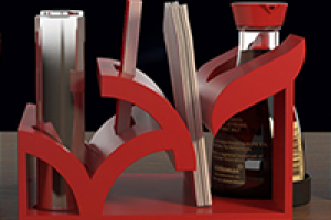 Бокс для специй в кафе "Две палочки"