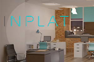 Анаморфические иллюзии в интерьере офиса inplat