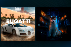 Две обложки на треки