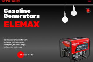 Лендинг для продажи генераторов