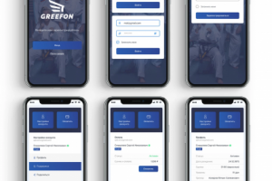 Greefon. Мобильное приложение Спортивного Клуба, интернет-магази