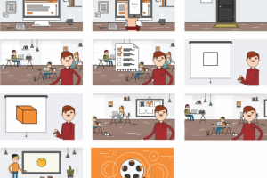 Раскадровка для рекламного ролика