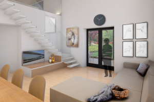 Дизайн-проект интерьера двухэтажного дома