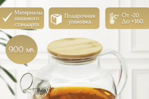 Инфографика для заварочного чайника