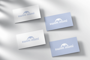 Логотип для компании плавания для грудничков