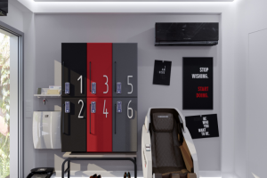 Дизайн интерьера домашнего фитнес зала