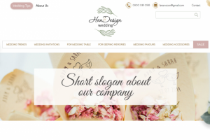 "Wedding HanDesign" — компания по продаже свадебных аксессуаров