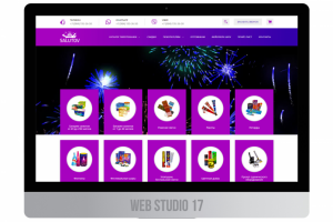 Salutov - интернет магазин салютов (адаптивный дизайн)