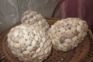 яйцо из ракушек