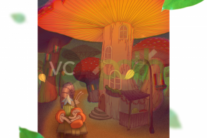 Фантастическая иллюстрация мира