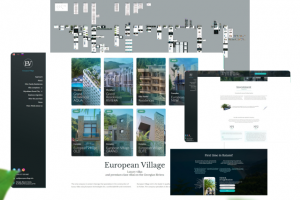 Website luxury estate construction company