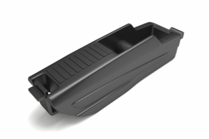 Фрагмент крепления автомобильных щеток