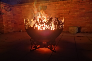 Очаг-дикие лошади