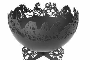 Очаг-дикие лошади