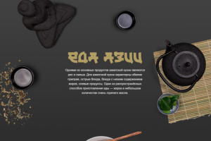 Сайт с подключенными шрифтами