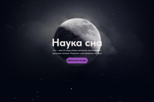 Лэндинг с анимацией