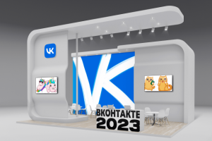 Дизайн выставочного стенда VK